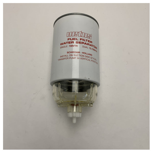 Cartouche de filtre à carburant Vetus Marine avec séparateur d'eau VT09R - Remplacement haute performance pour bateaux 