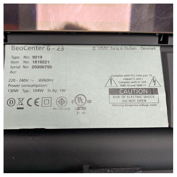 BECENTER BANG y OLUFSEN 6 23 pulgadas de alta calidad LCD TV