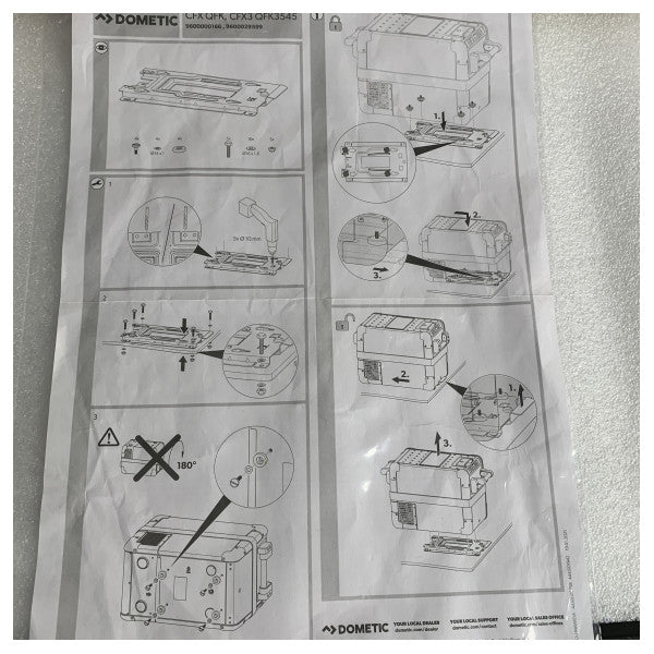 Dometic Універсальна монтажна плита CFX3 для охолоджувачів компресорів - 9600000166 