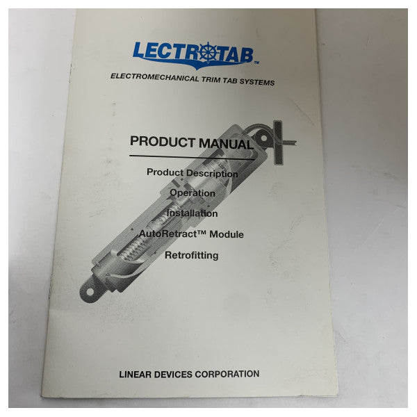 Lectrotab KAF9X18 Elektrisch Trim Tab Systeem voor Botten 