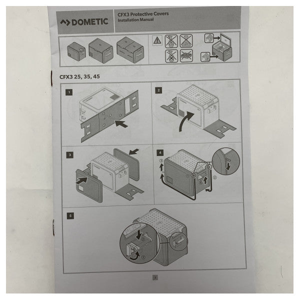 Dometic PC55 CFX3/CFX5 55L защитен калъф черен 