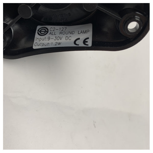 Γενική Λευκή Ναυτική Φωτεινή Σημαία 9-30V Αδιάβροχη Λάμπα Σκάφους για Καθολική Χρήση 