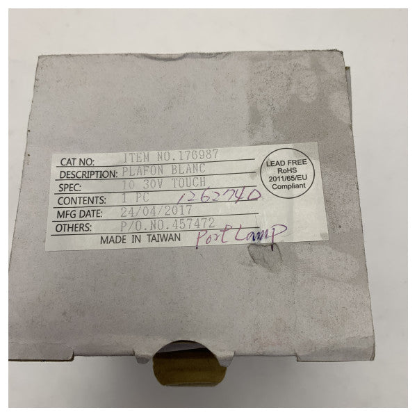 SCI Burnsco Marine LED Navigation Starboard Light 9-33V | Vandtæt båd navigationslampe 3NM 