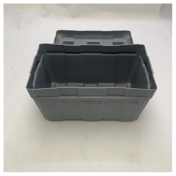 Vetus Plastic Kaxxa Tal-Batterija Kbira (354mm x 180mm x 250mm) 