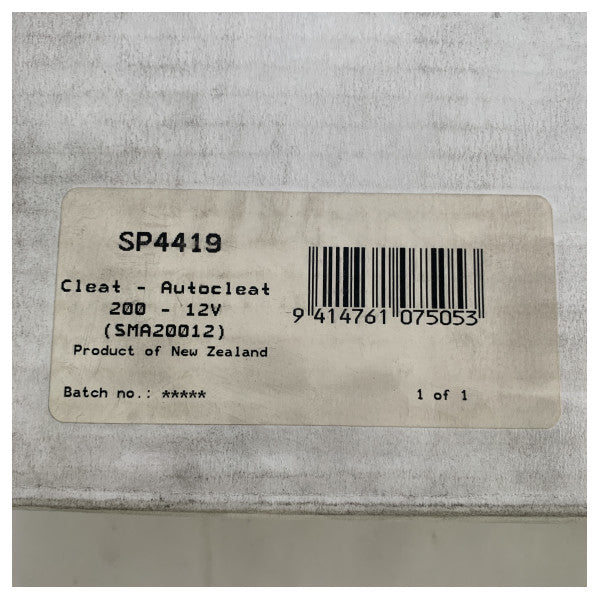 Vetus Maxwell Strong Autocleat 200 MM 12V Elektryczny cumownik do łodzi i jachtów - SP4419 