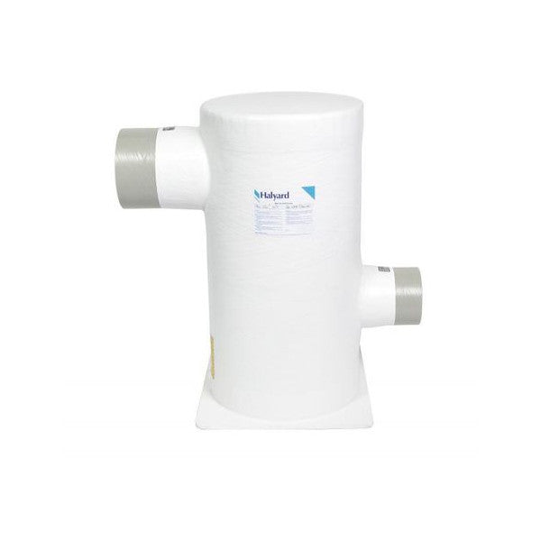 Silencieux d'échappement à double chambre Halyard grp blanc 127 - 152mm - H001489 