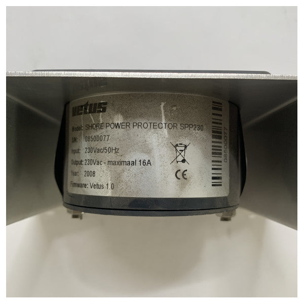 Vetus Shore Power Protector SPP230 - Protecteur de puissance côtière marine fiable 230V pour bateaux 
