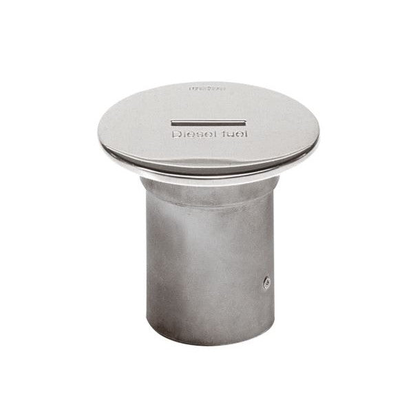 ベテスステンレス鋼製燃料デッキフィル51mmディーゼルボート用 - 防水マリーナデッキプレート - CAPF51S 