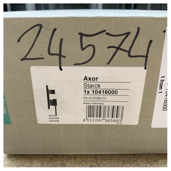 Hansgrohe Starck Μίξερ μπανιέρας με μονό μοχλό χρώμιο - 10416000