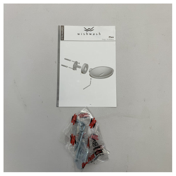 Colombo håndklædeholder i rustfrit stål og krom W49310CR