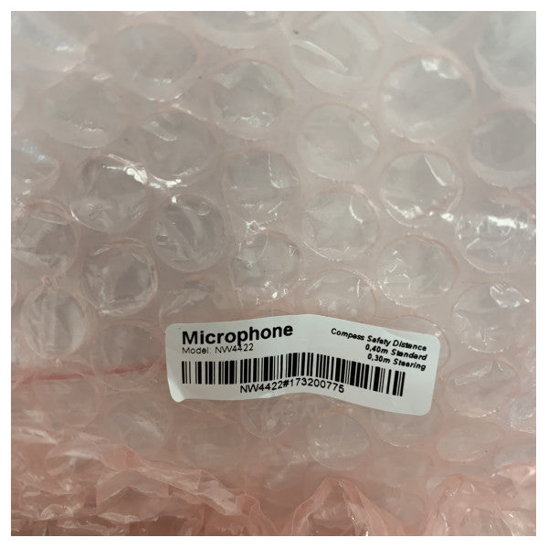 Netwave Wavenet NW4422 Marine-Grade Stainless Steel Microphone for Clear Ship Communication