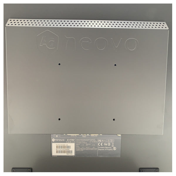NEOVO X 17AV 17 pouces moniteur à écran tactile industriel