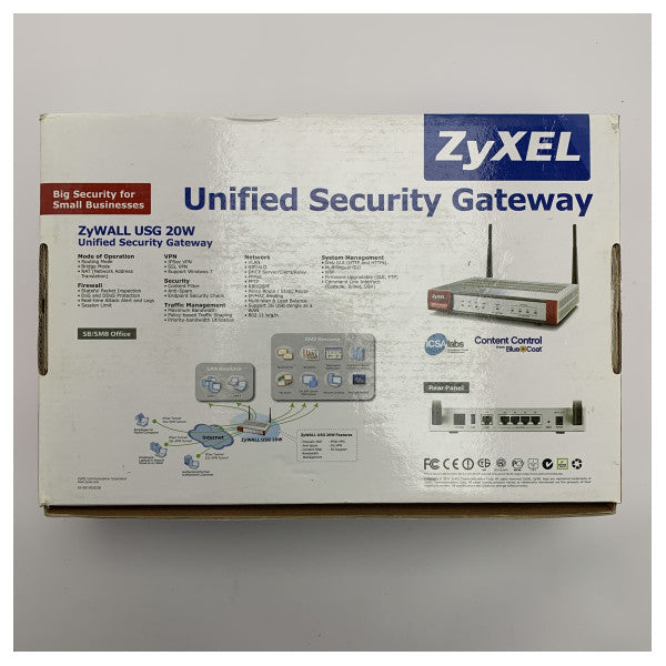 Router VPN wireless Zyxel Nebula USG20W