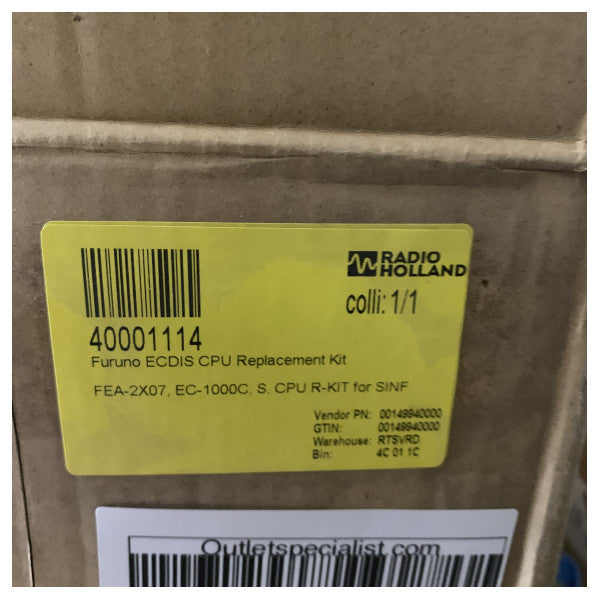 Комплект заміни процесора Furuno ECDIS для FEA-2X07 та EC-1000C 