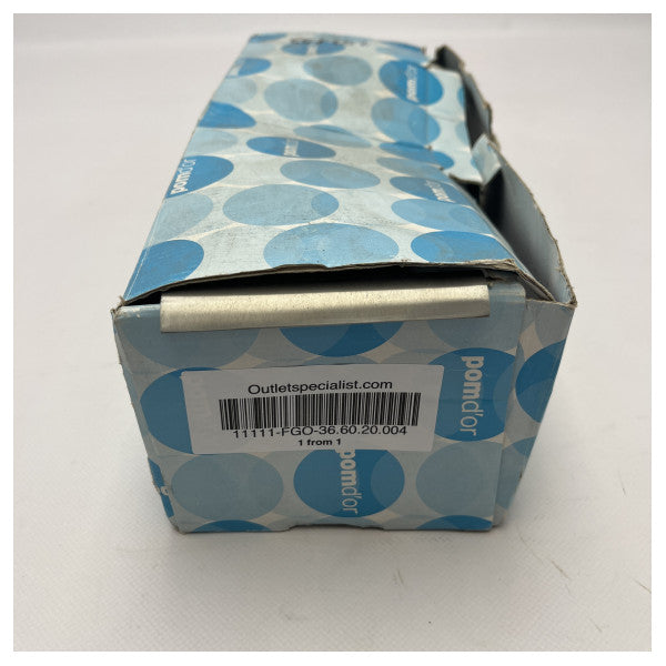 Pomdor ruostumattomasta teräksestä valmistettu suihkukori 9x32x13 cm - 36.60.20.004