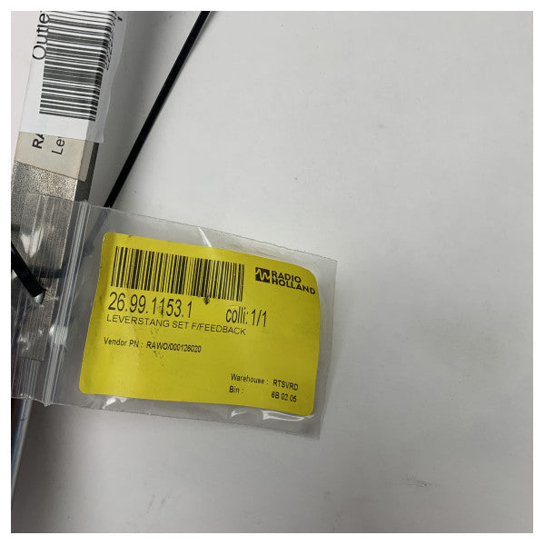 Marine Feedback Lever Stangsett med kuleledd - Holdbart korrosjonsbestandig kontrollkobling for skip 