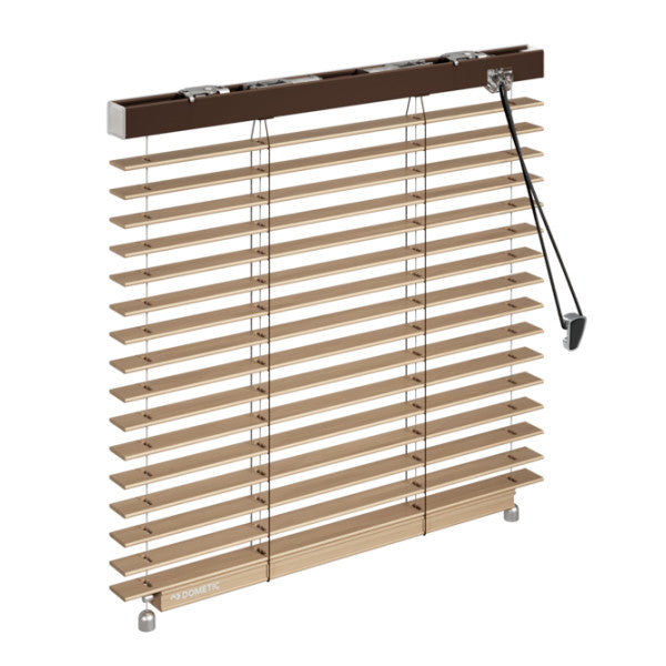 Dometic OceanAir MILARBD estores eléctricos de madeira para janelas 1353 x 925 mm madeira castanha 24V