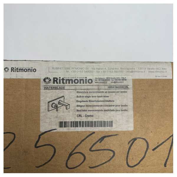 Ritmonio Chrome Build u jednoj lopatici jetrene vodene lopatice - H0BA1442DXCRL