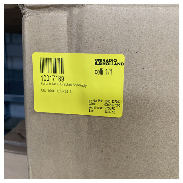 Support de montage Furuno MFD pour MU-190HD OP26-5 19 pouces 