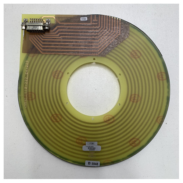 Raytheon Anschütz Gyrocompass PCB Slipring - 110-222.x03