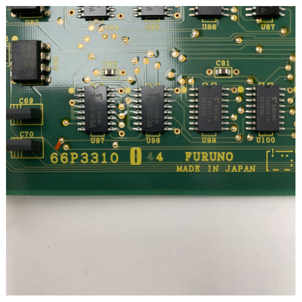 Unidade de Processamento de Log de Velocidade Doppler Furuno 66P3310C(LF) PCB 