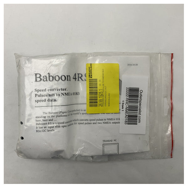 Convertisseur NMEA0183 de l'électronique marine pour une conversion précise des impulsions de vitesse en données
