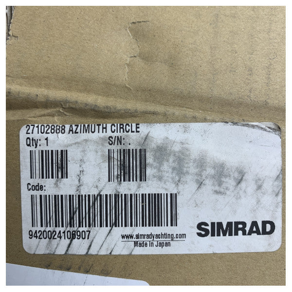 Simrad Pro Gyro Repeater Azimuth Circle for Professional Marine Navigation Systems - 27102888