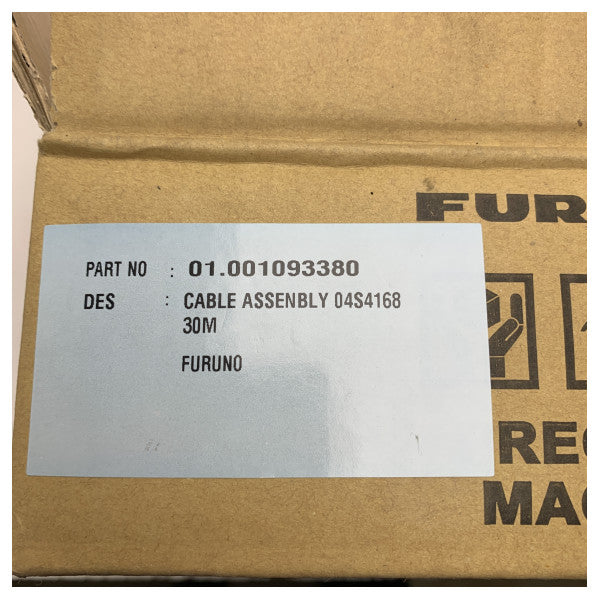 كابل هوائي Furuno Navtex بطول 30 متر لجهاز الاستقبال البحري NX-700A NX-700B - 04S4168 