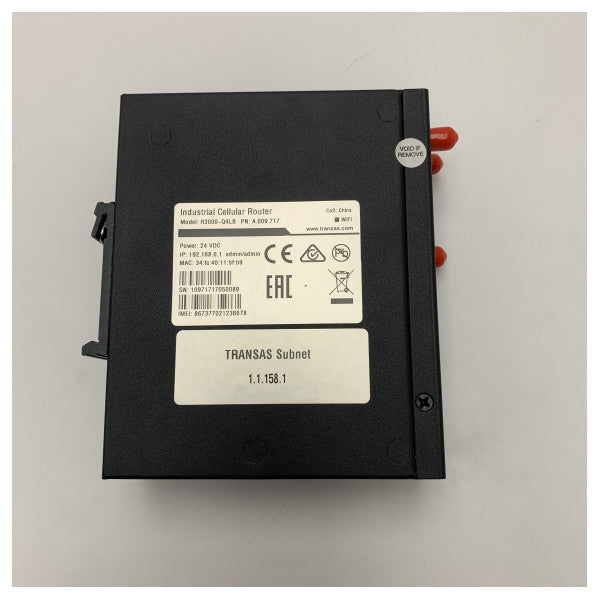 Robustel Transas R3000-Q4LB Maritim Industri Wifi Ruter - Sikker Skip Nettverksløsning 
