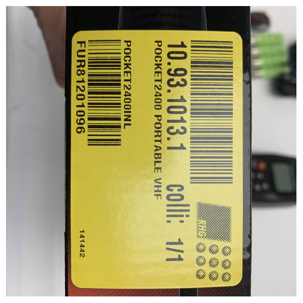 ラジオオーシャンポケット2400ポータブルVHFマリンラジオ - 信頼性のある防水ハンドヘルド 