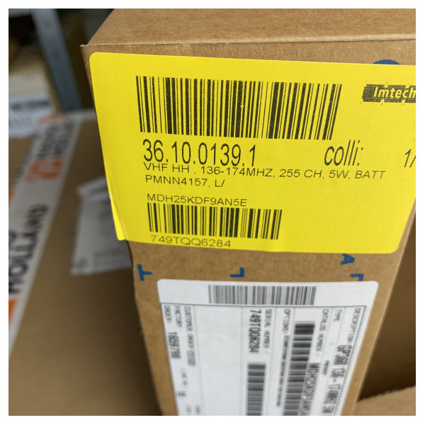 Rádio Marinho Portátil VHF de 2 vias Motorola GP360 - 5W 136-174MHz 