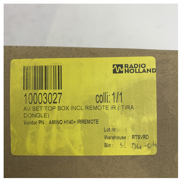 Amino AV Set Top Box H140 - Kompakte maritime TV-Streaming-Lösung 