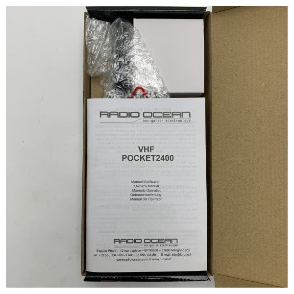 Radio Océan Pocket 2400 Radio Marine VHF Portable - Fiable et Étanche 