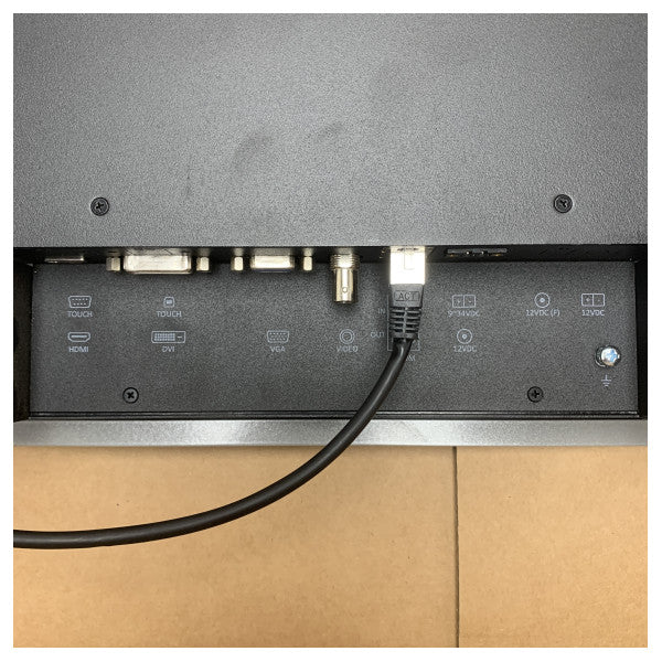 Radio Zeeland RZD1900 19 Zoll Glasbrücke Radaranzeige 