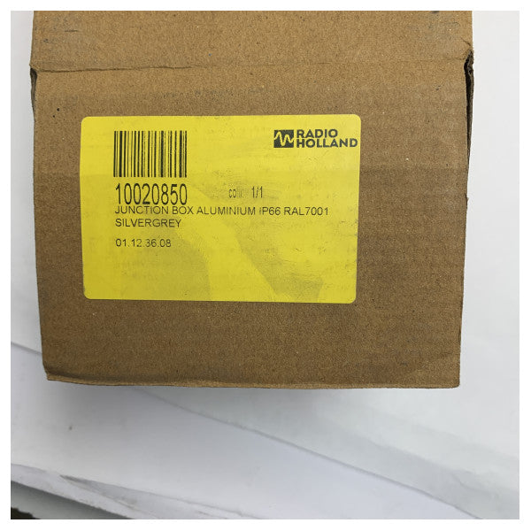 Caja de conexión de aluminio Rittal IP66 de grado marino - Caja eléctrica robusta a prueba de clima 