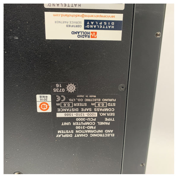 Furuno FMD-3100 med PCU-3000 Kortdisplay og Informationssystem ECDIS 24 tommer 