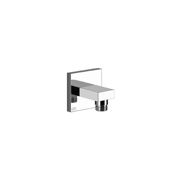 Gessi Square Stainless Steel Chrome Water Inlet - 20169