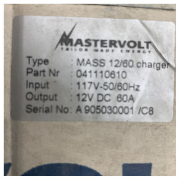 Mastervolt Mass 12V | 60a Battery Charger - 041110610