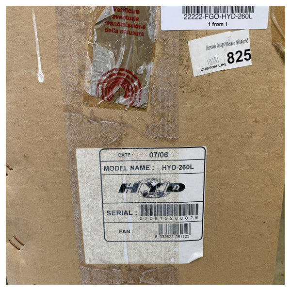 HYD 260L Морски вграден 20-инчов телевизор за кораби � Издръжлив водоустойчив морски дисплей за забавление