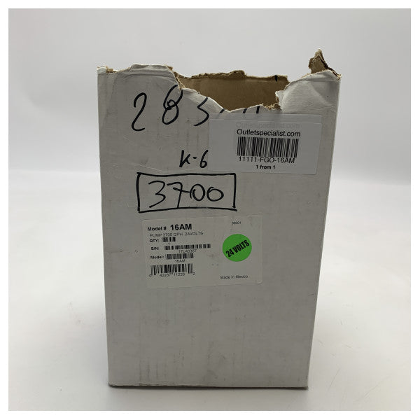 ルール GPH3700 24V 電動大容量ビルジポンプ - 16AM