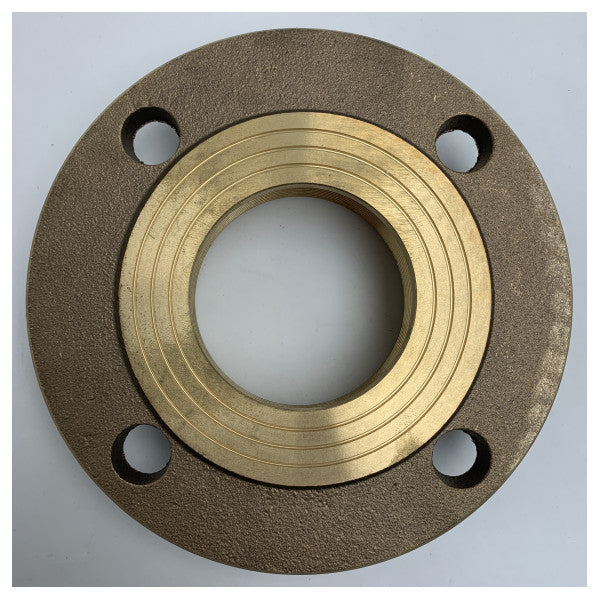 Guidi Bronze Marine Flange DN65 2 1/2 инча женска резба PN6 � устойчив на корозия тръбопроводен конектор