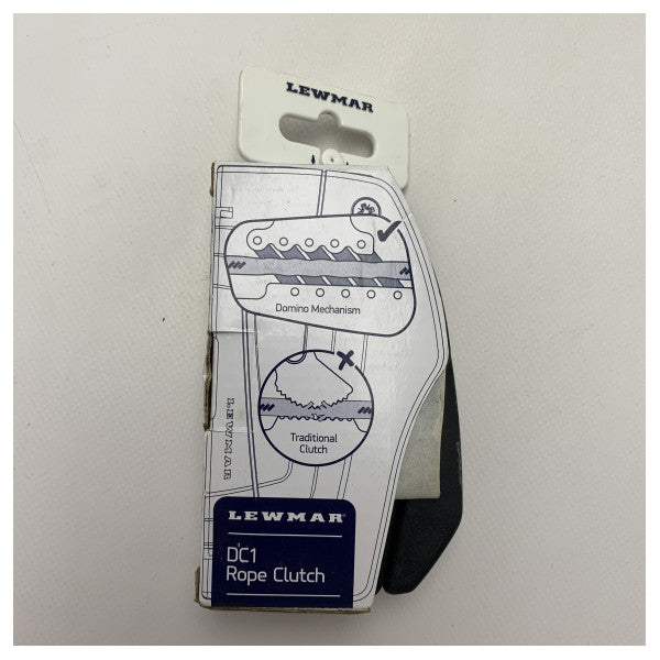 Lewmar 29101110BK DC1 8 to 10 mm Single Rope Clutch