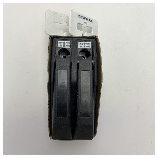 Lewmar 29101208BK DC1 6 έως 8 mm διπλός συμπλέκτης σχοινιού