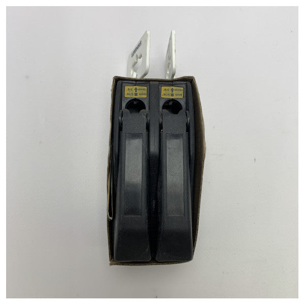 Lewmar 29101210BK D1 8 to 10 mm Double Rope Clutch