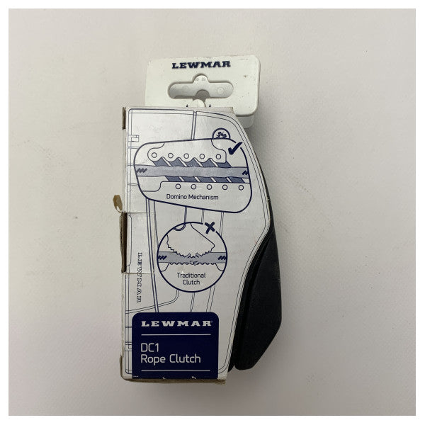 Lewmar 29101212BK D1 10 to 12 mm Double Rope Clutch