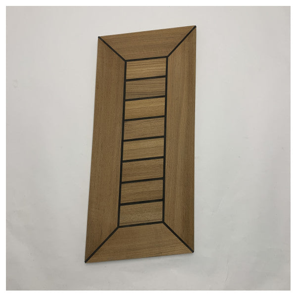 Plaque de marche en teck de haute qualité Custom Line pour un accès sûr et durable à la plate-forme marine