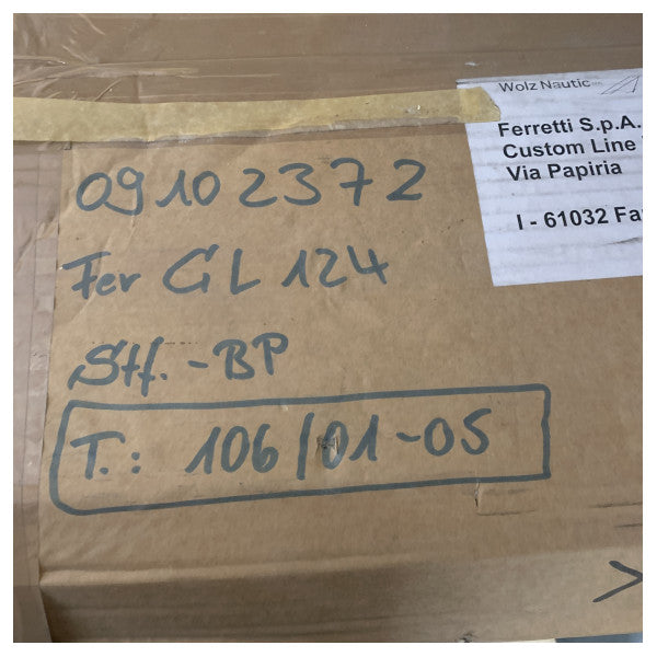 Plaque de marche en teck de haute qualité Custom Line pour un accès sûr et durable à la plate-forme marine