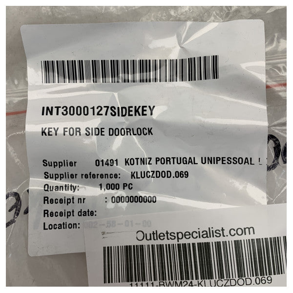 مفتاح قفل الباب البحري لأمن الأبواب الجانبية - تصميم متين ومقاوم للخدوش