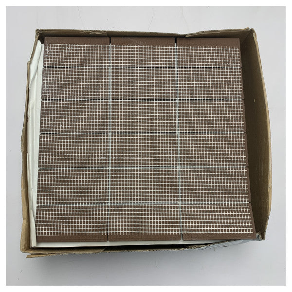 Kestävät ruskeat keraamiset mosaiikkilaatat meri- ja märkäympäristösovelluksiin - 4001 ICE