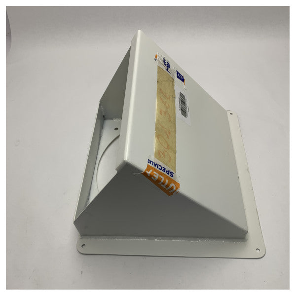 Gianneschi Marine Εξαερισμός Εξατμιστήρας Κουκούλα μεταλλική λευκή επίστρωση ανθεκτική στις καιρικές συνθήκες για σκάφη και πλοία